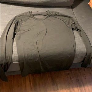 Lululemon long sleeve shirt black